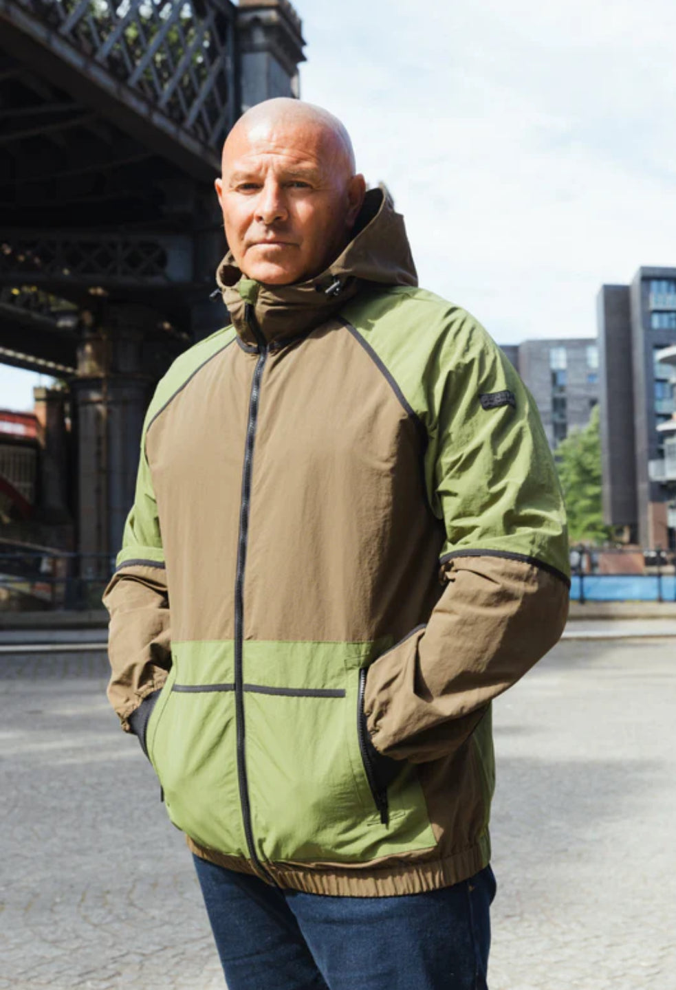 GALLO JACKET :: KHAKI/GROEN