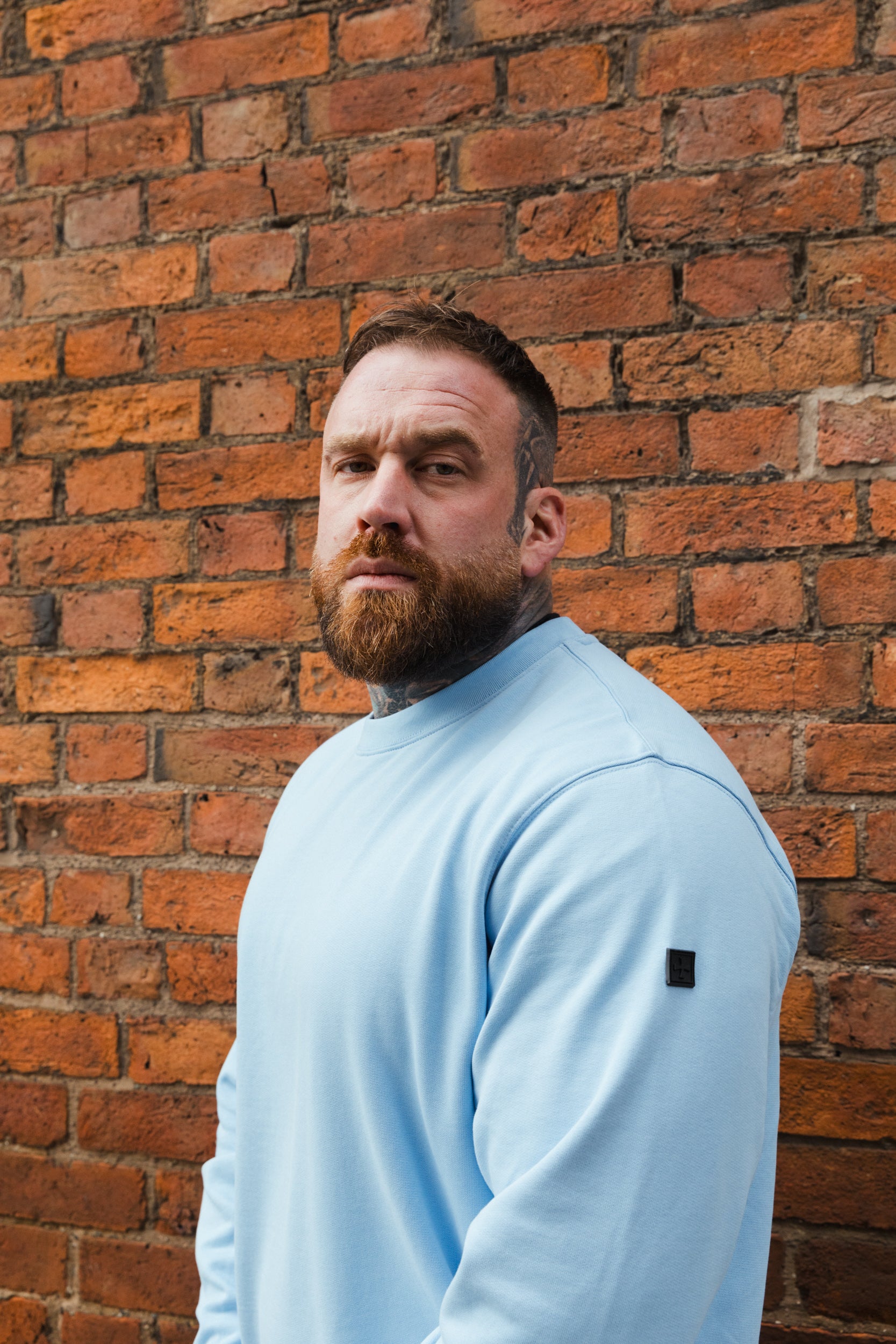 GHOST SWEATER :: LICHT BLAUW