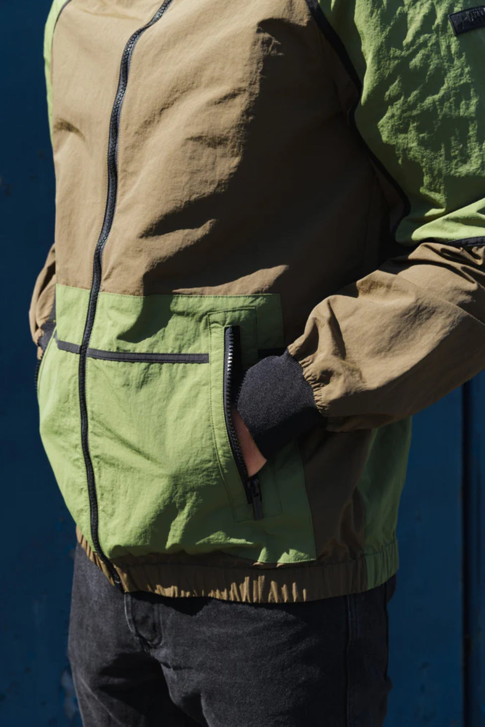 GALLO JACKET :: KHAKI/GROEN