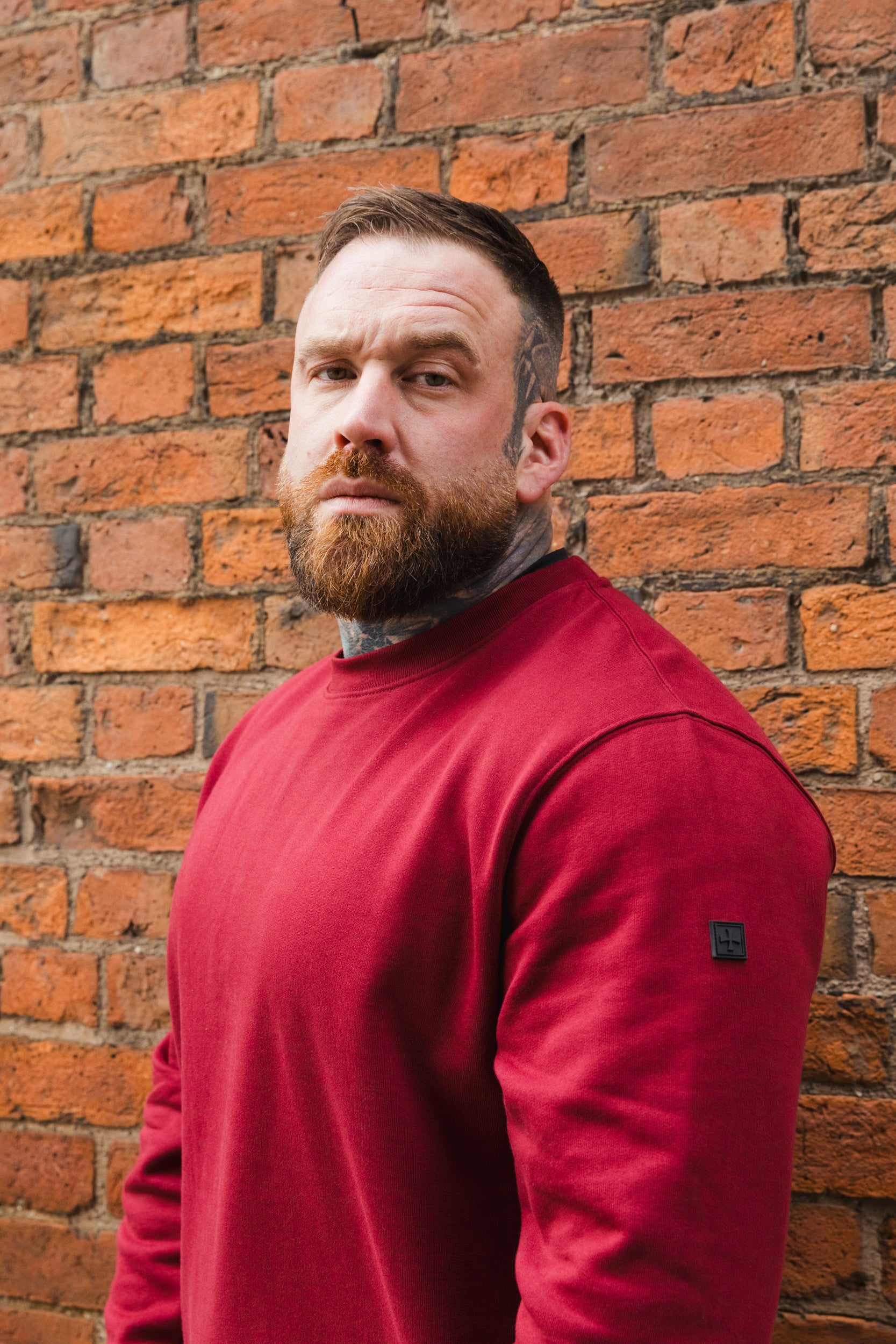 GHOST SWEATER :: BURGUNDY