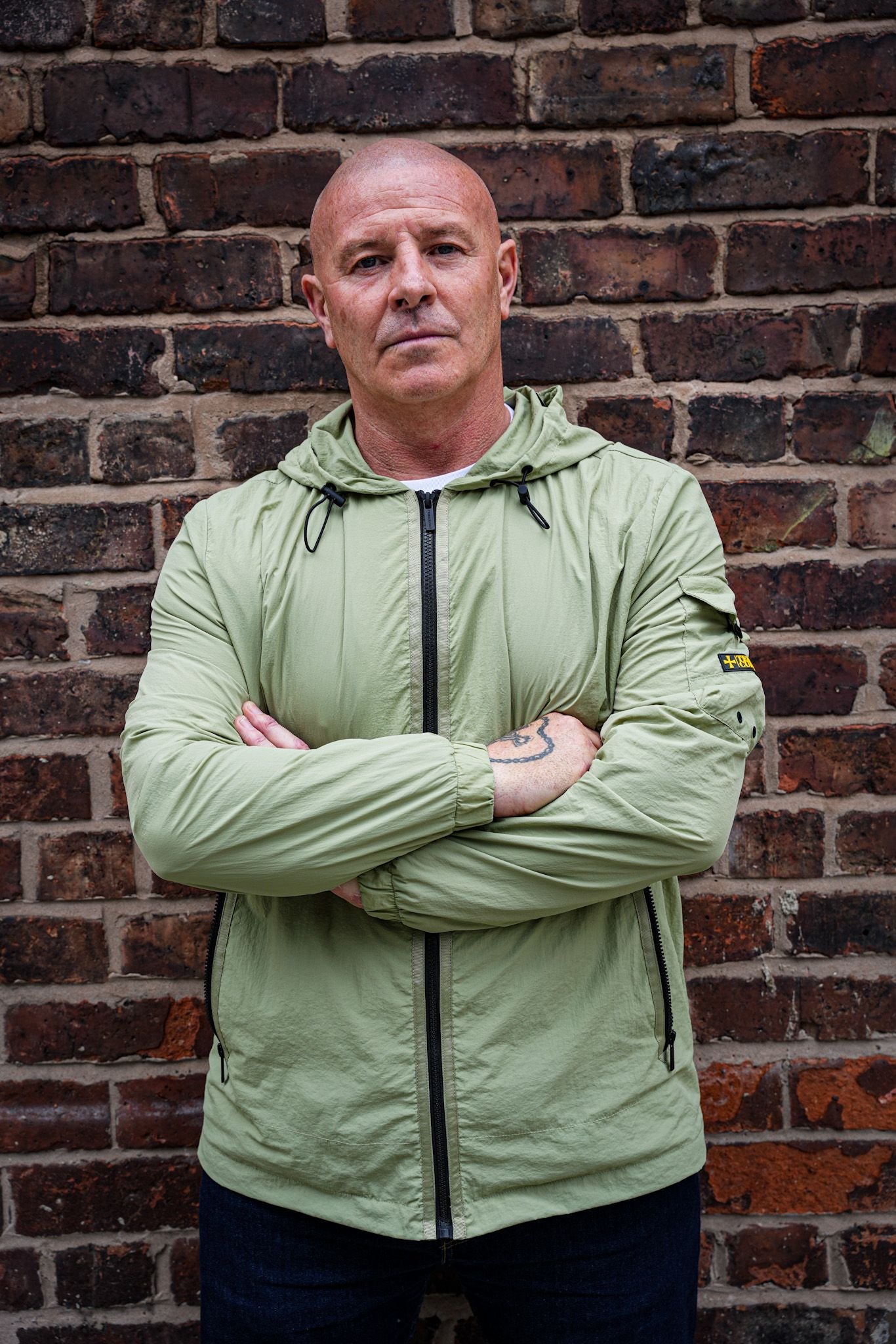 CONTE WINDBREAKER :: LIGHT OLIVE