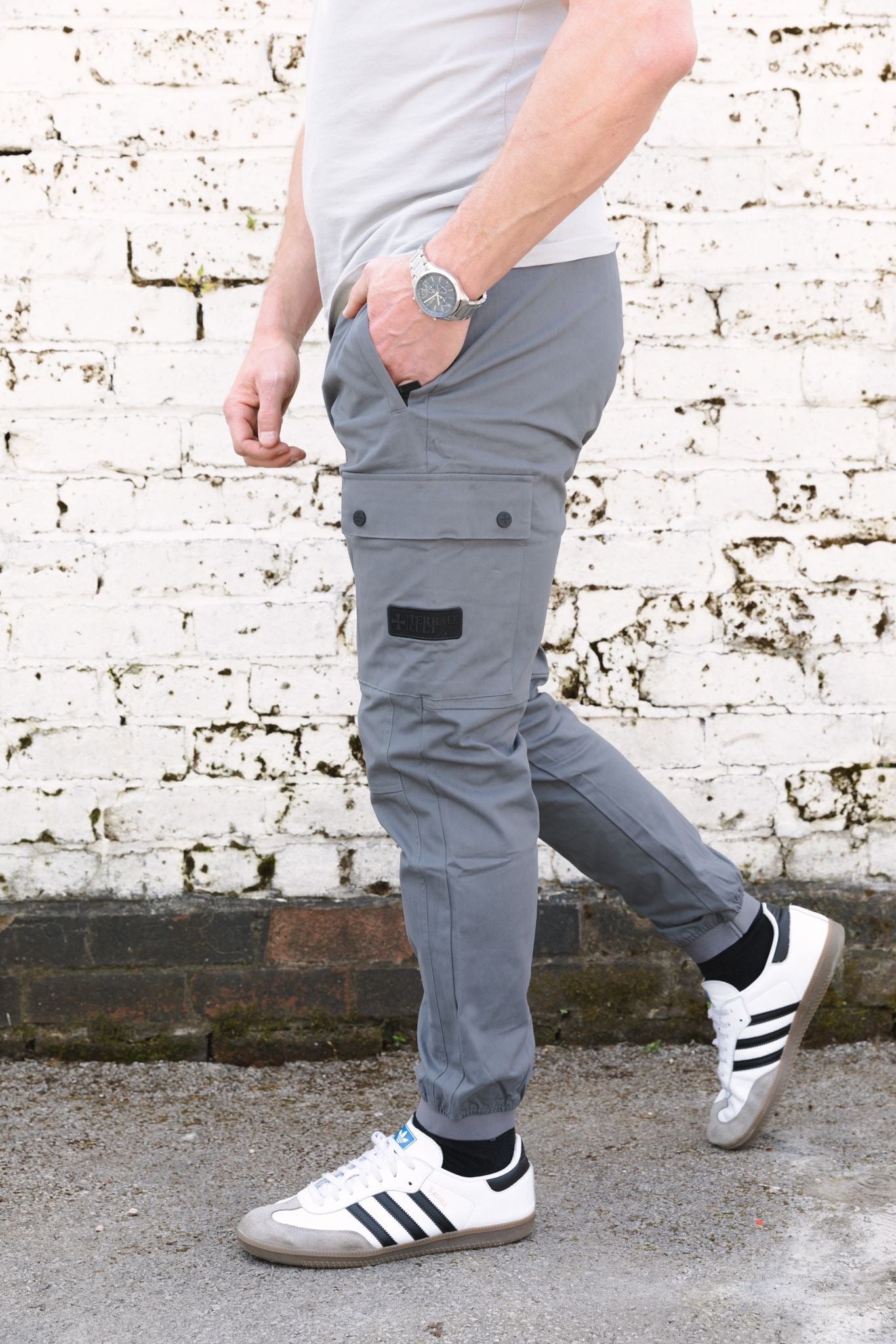 The Cult Cargo Pants :: GRIJS