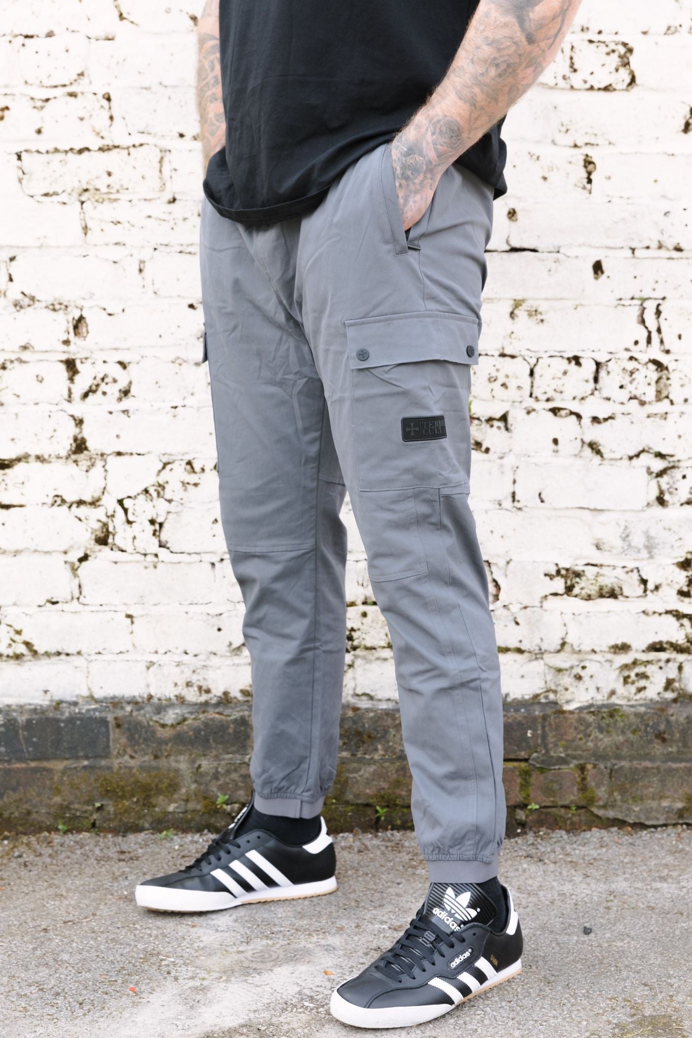 The Cult Cargo Pants :: GRIJS