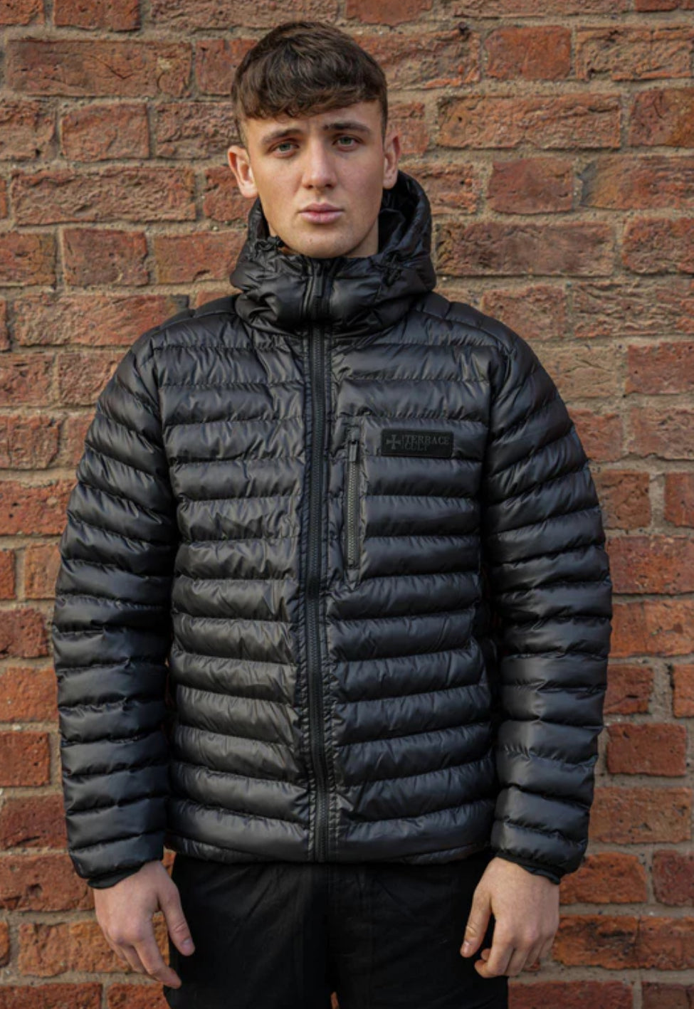 ANGELO INSULATED HOODED JACKET :: ZWART