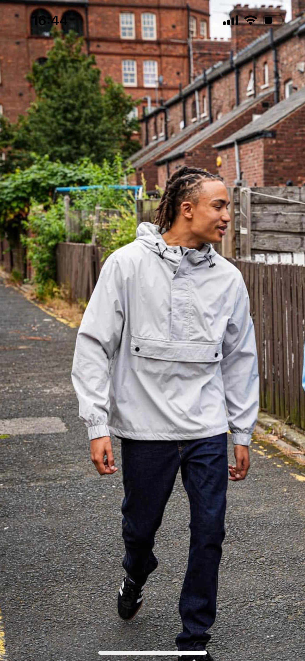 Arturo Ripstop Smock :: Light Grey