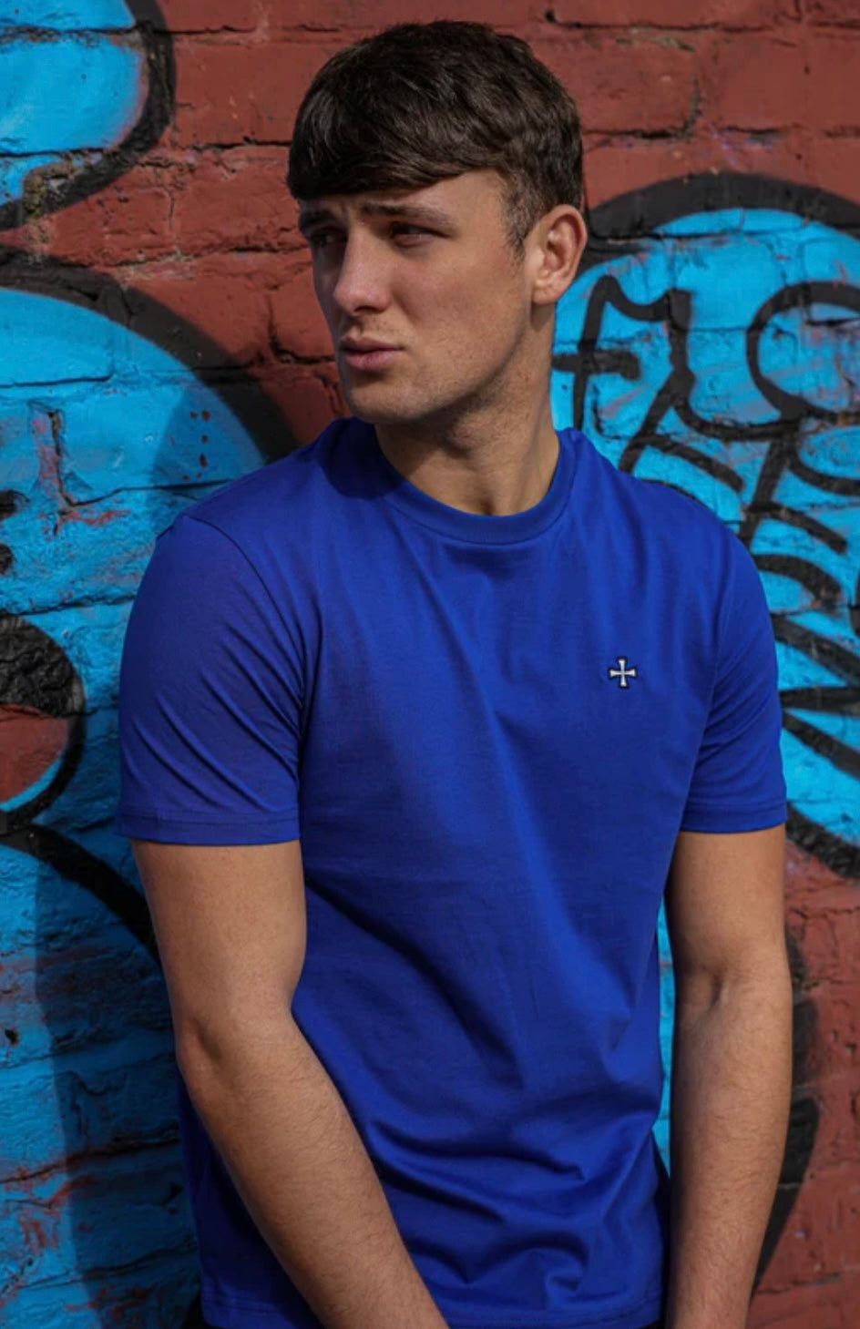 CULT X TEE  :: COBALT