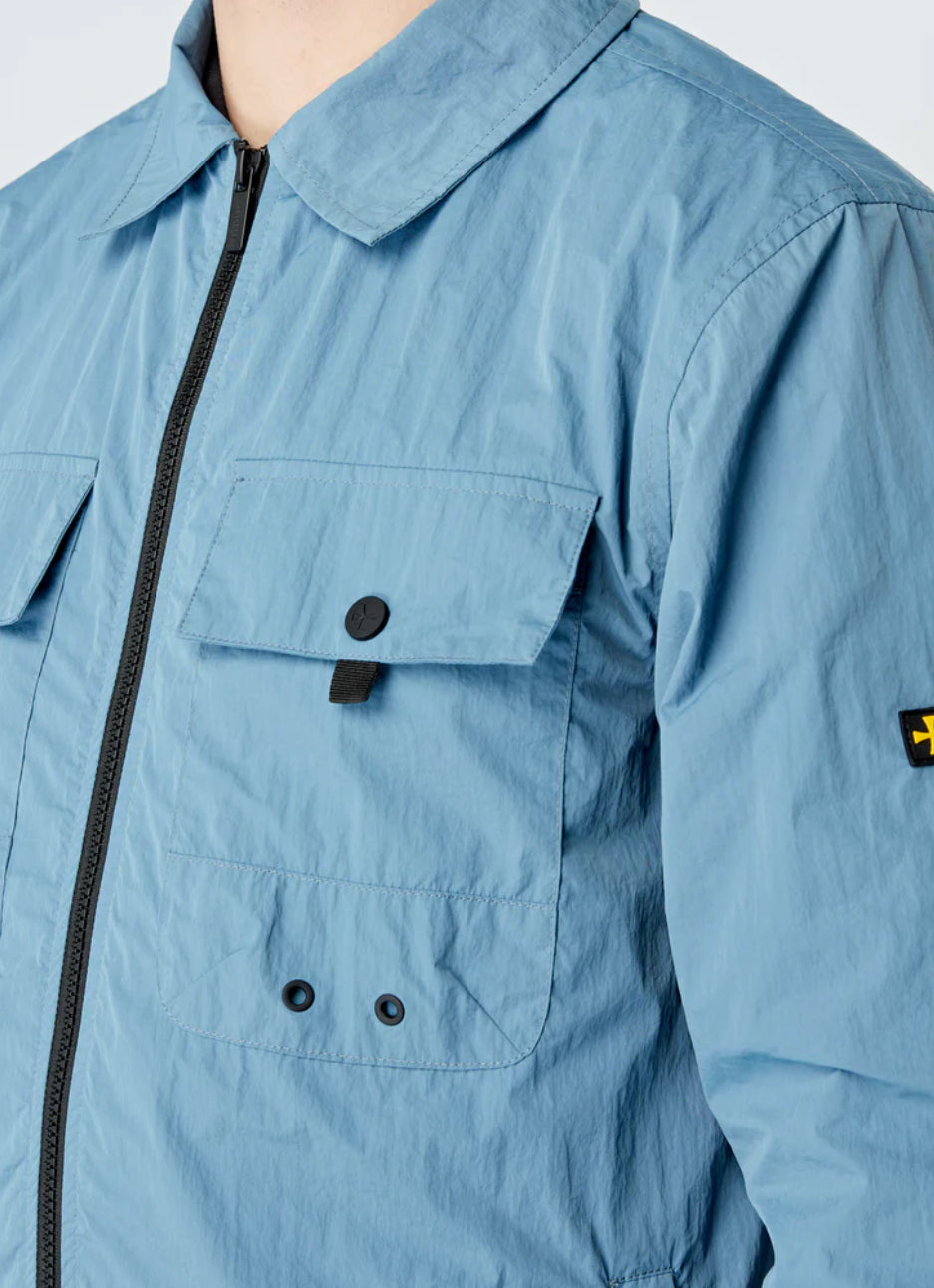 SALVATORE OVERSHIRT :: INFINITY BLUE