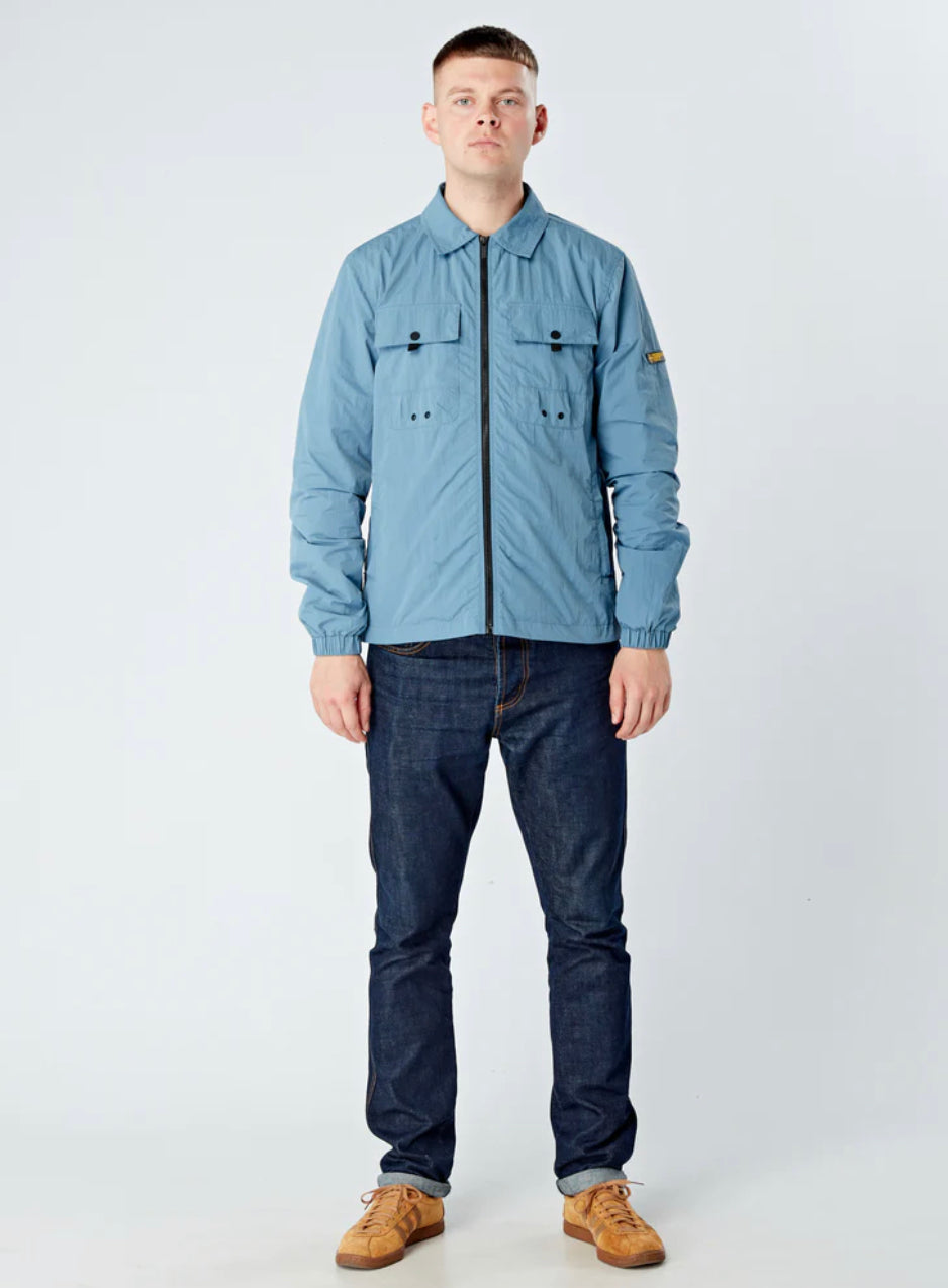 SALVATORE OVERSHIRT :: INFINITY BLUE