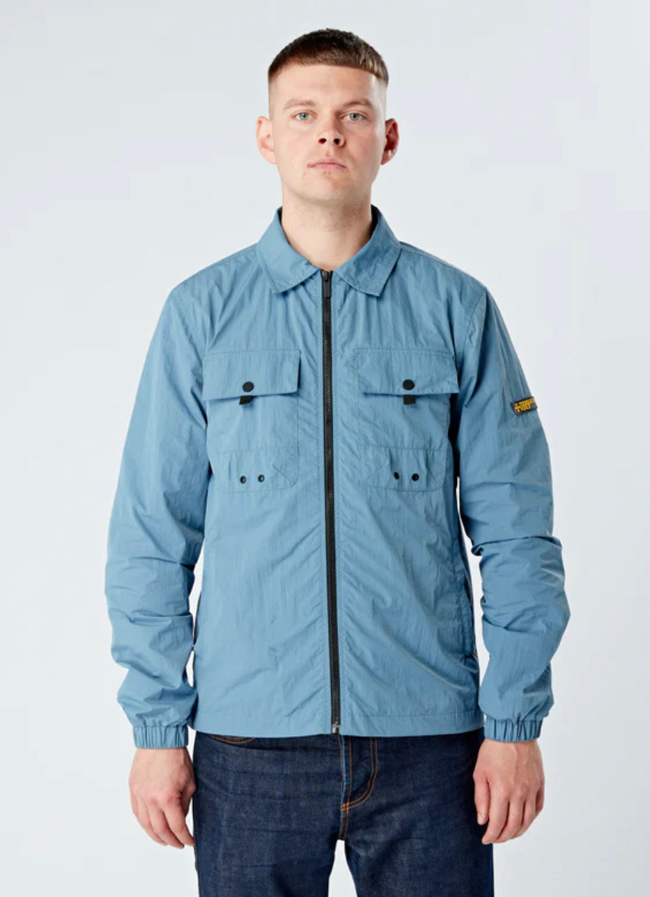 SALVATORE OVERSHIRT :: INFINITY BLUE