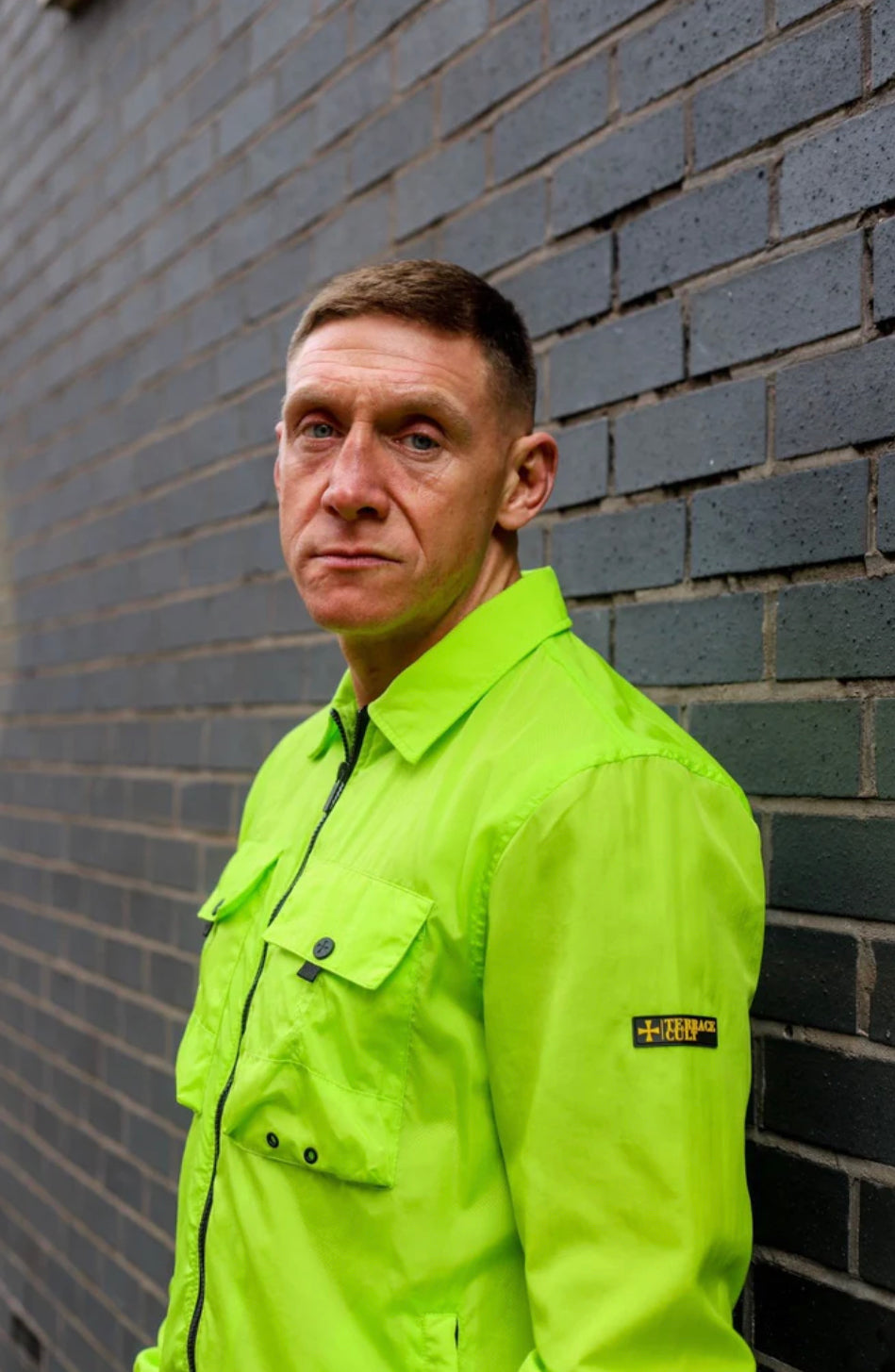 SALVATORE OVERSHIRT :: LIME GREEN