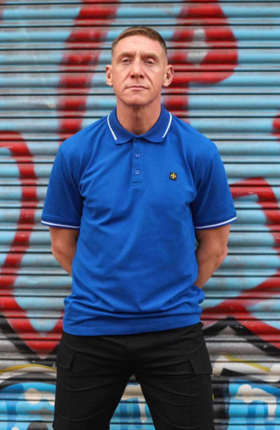 PREMIUM PIQUE POLO :: ROYAL BLUE / WHITE