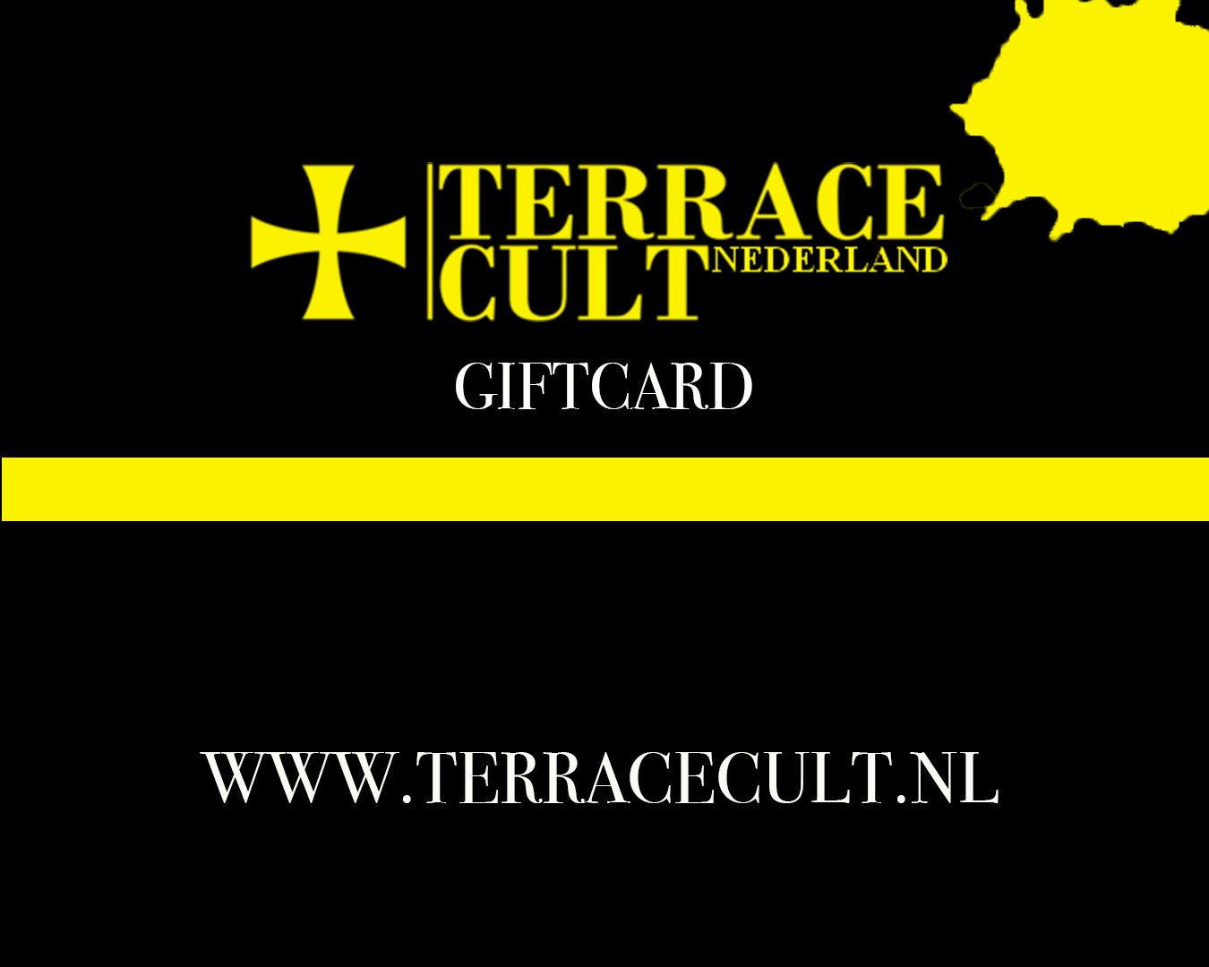 CARTE CADEAU Terrace Cult Pays-Bas