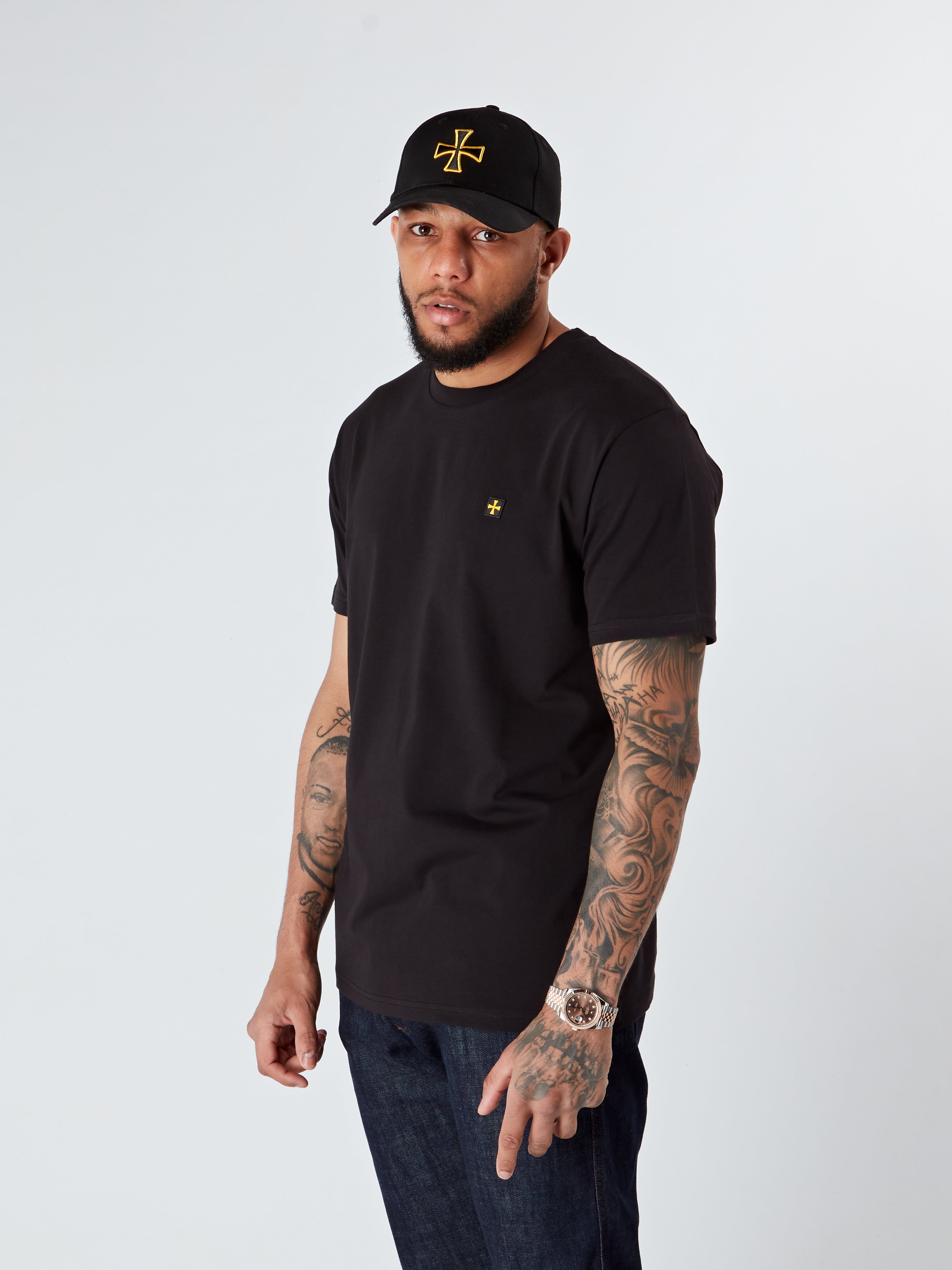 CREW TEE :: ZWART