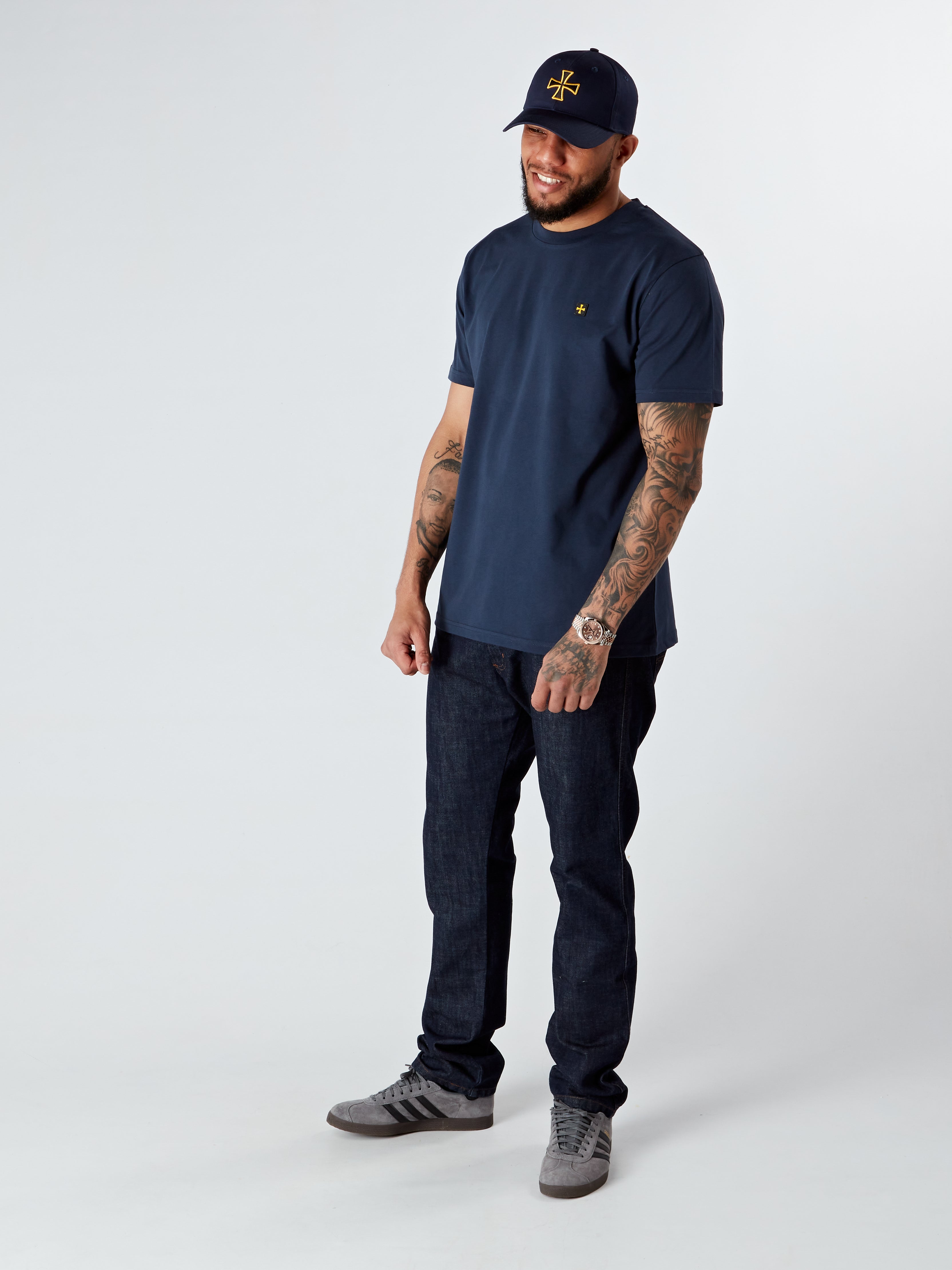 CREW TEE :: NAVY