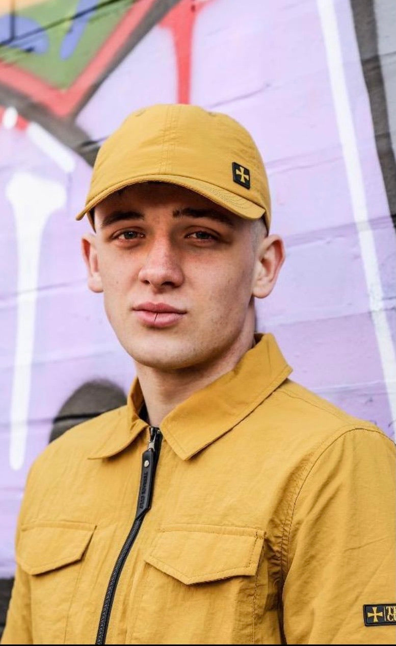 TERRACE NYLON CAP :: MUSTARD