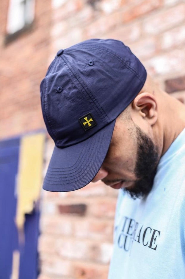 TERRACE NYLON CAP :: NAVY