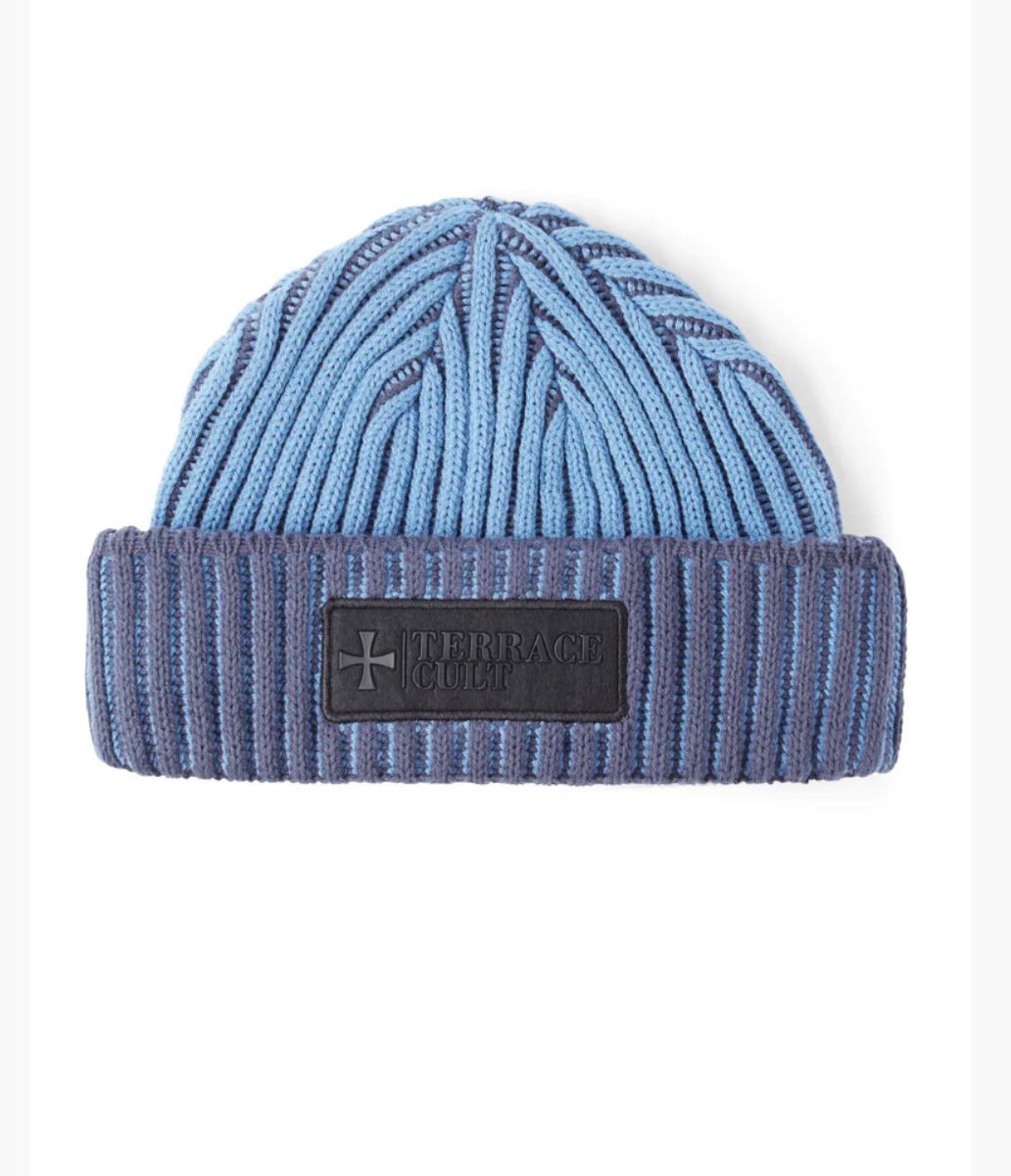 PREMIUM BEANIE :: BLAUW/NAVY