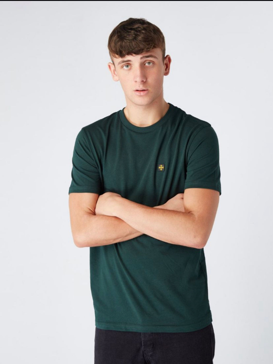 CREW TEE :: VERT FONCÉ