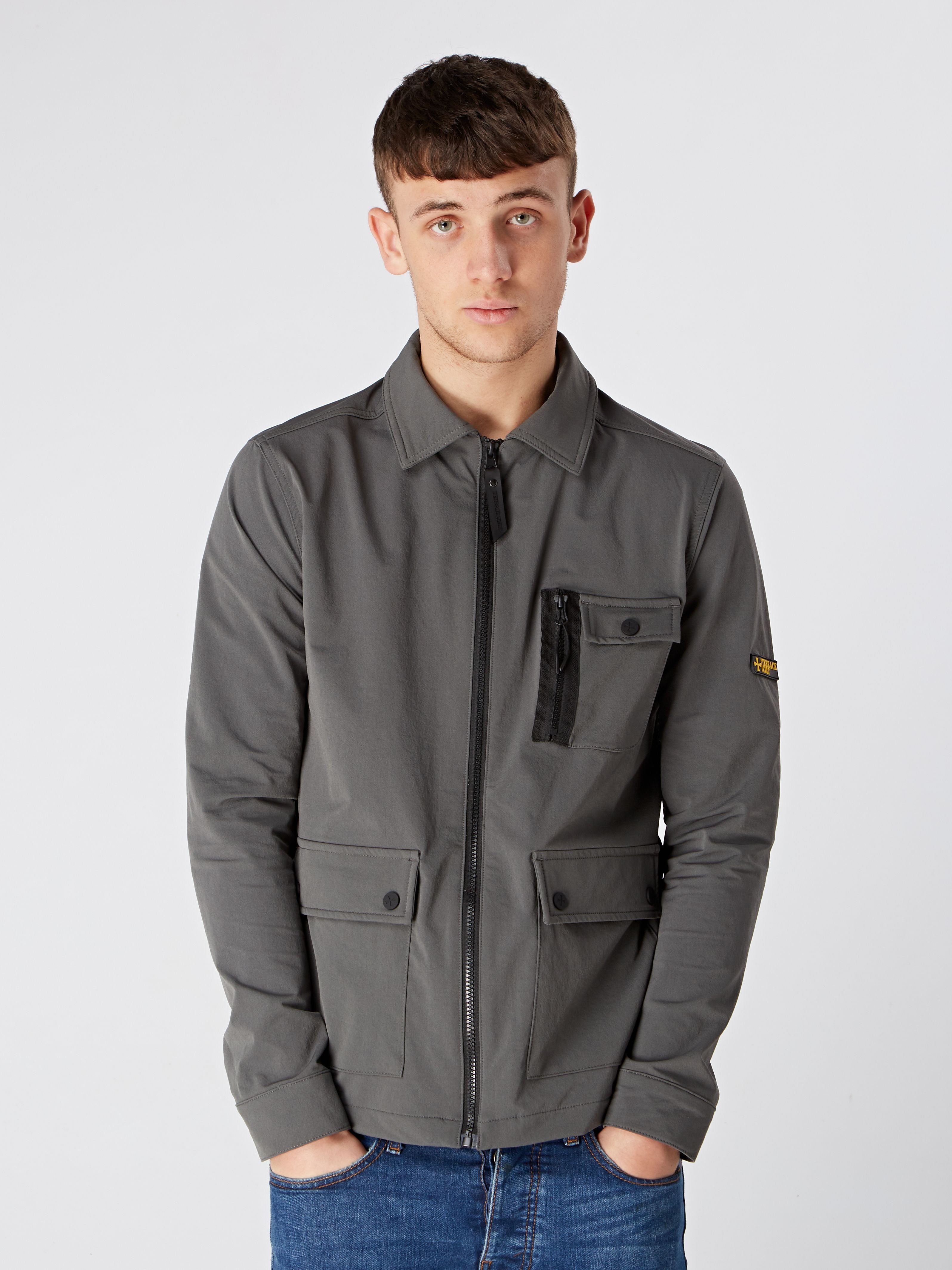 PIETRO OVERSHIRT :: GRIJS