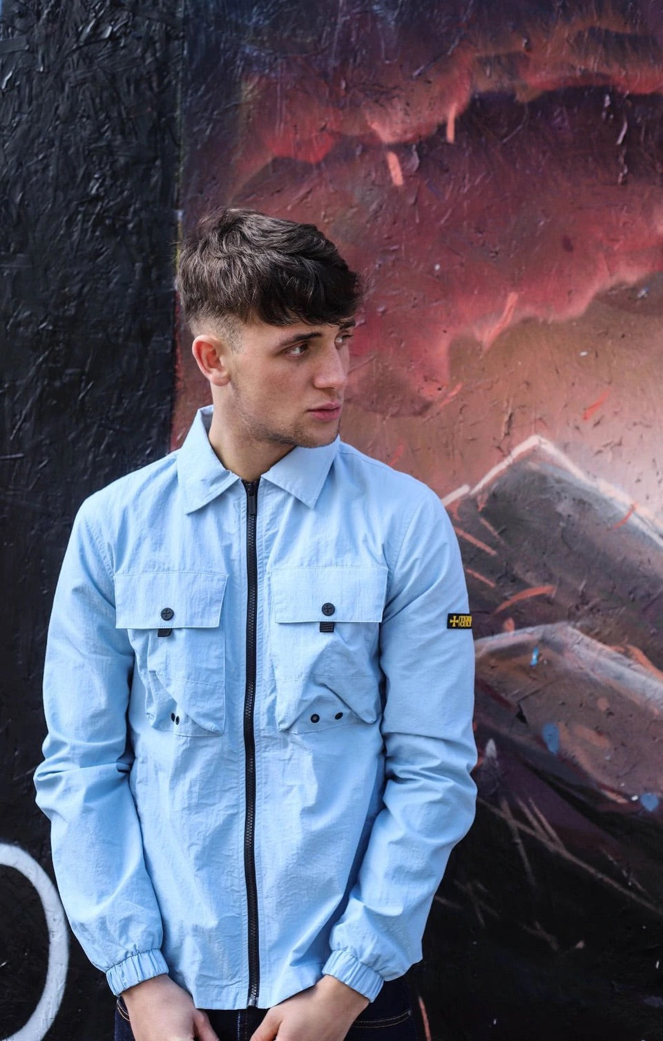 SALVATORE OVERSHIRT :: SKY BLUE